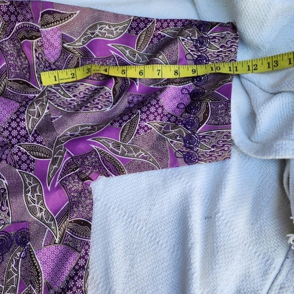 African‎ waxed cotton print top XL. 1X - Picture 3 of 9